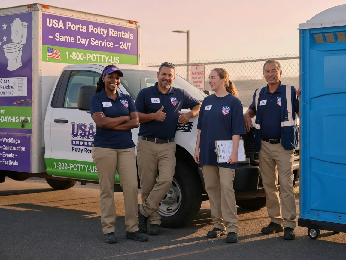 Porta Potty Rental company in Charleston, IL